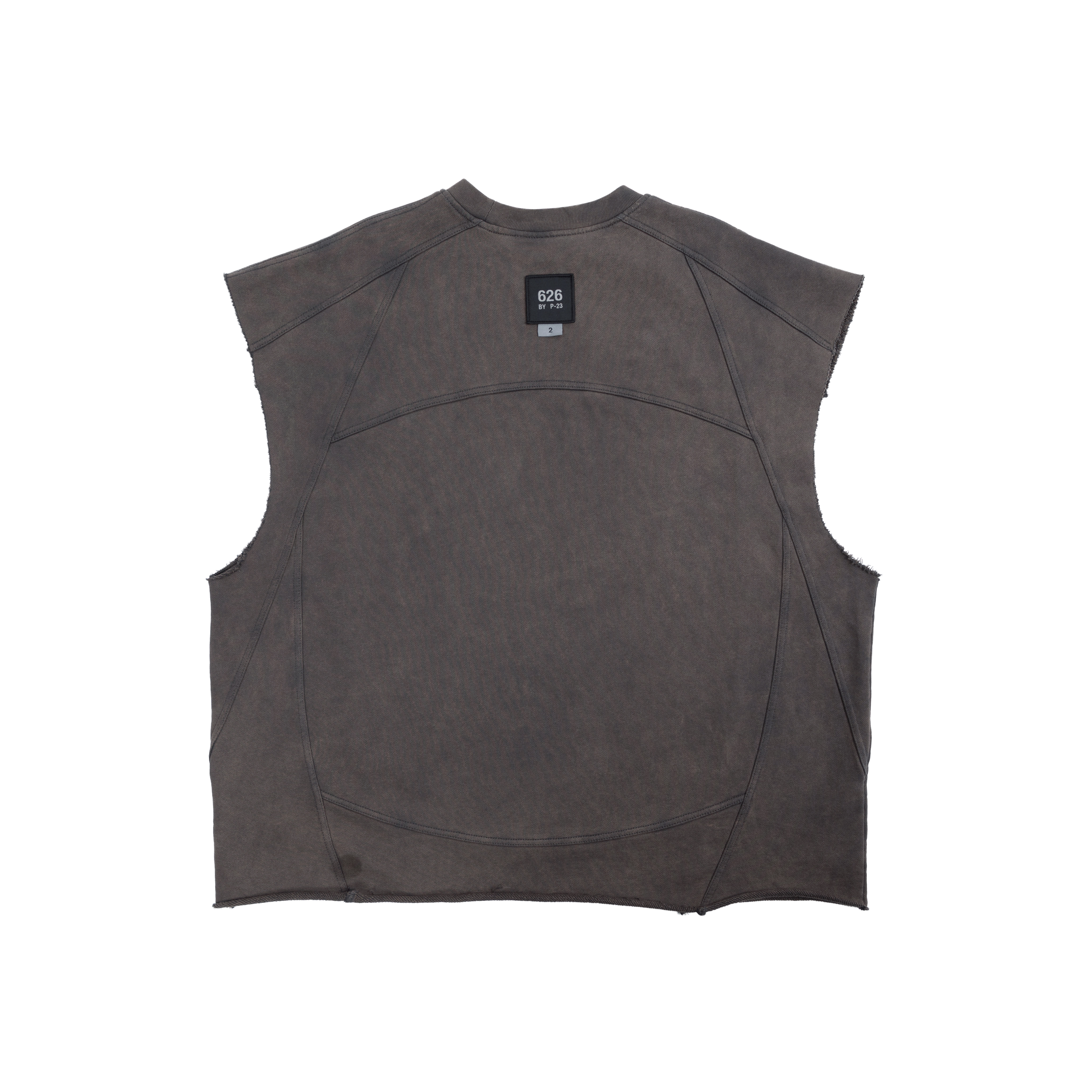 626 BAT PANEL TANK TOP - GREY