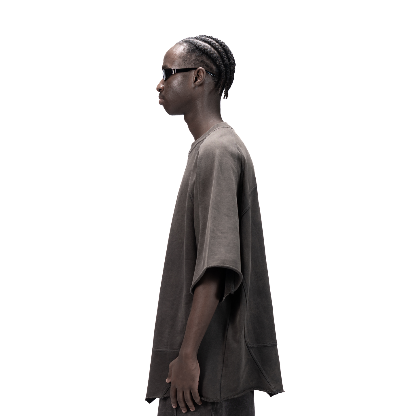 626 BAT PANEL T-SHIRT - GREY