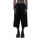 626 BAT PANEL JORTS - BLACK