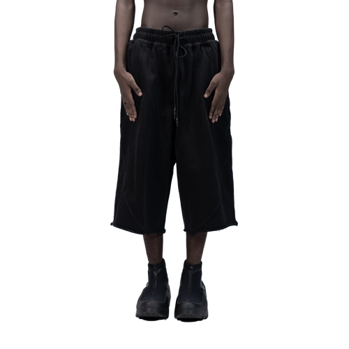 626 BAT PANEL JORTS - BLACK