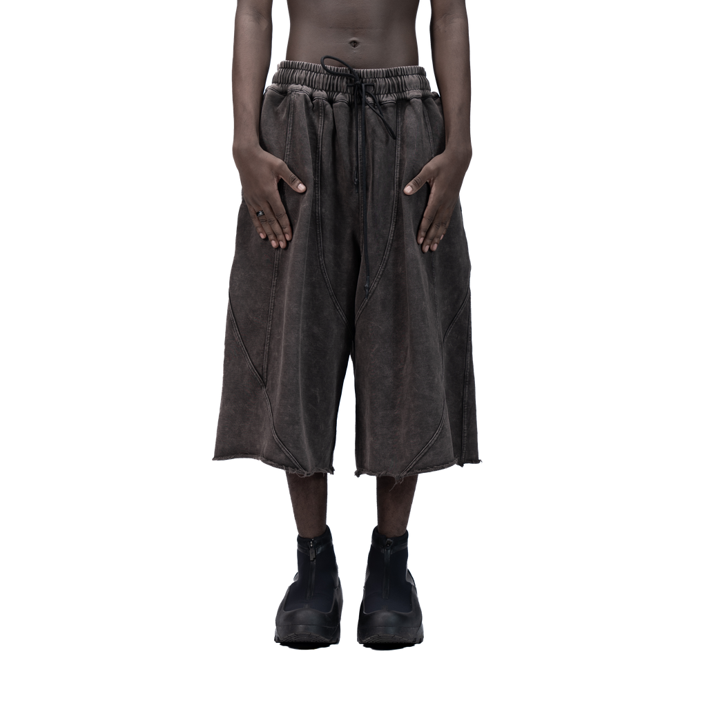 626 BAT PANEL JORTS - GREY