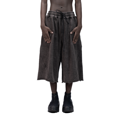 626 BAT PANEL JORTS - GREY