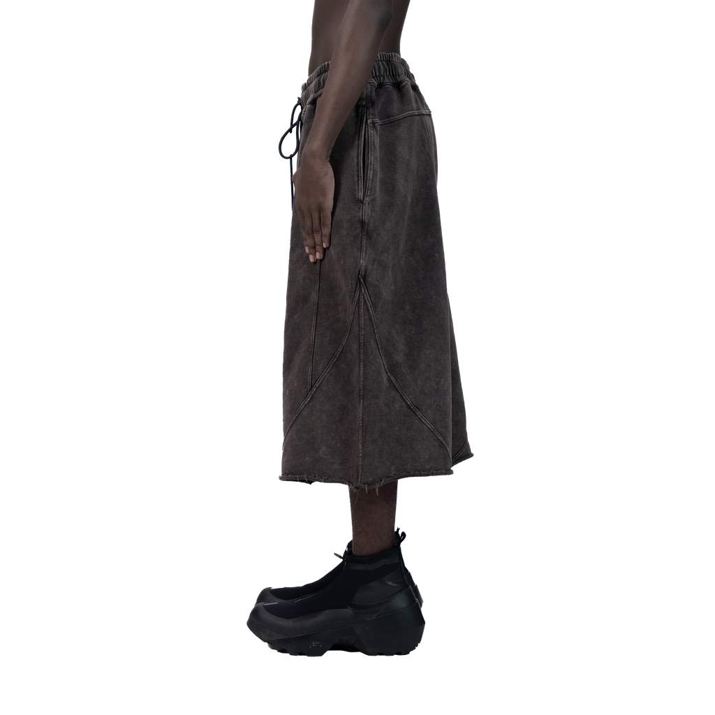 626 BAT PANEL JORTS - GREY