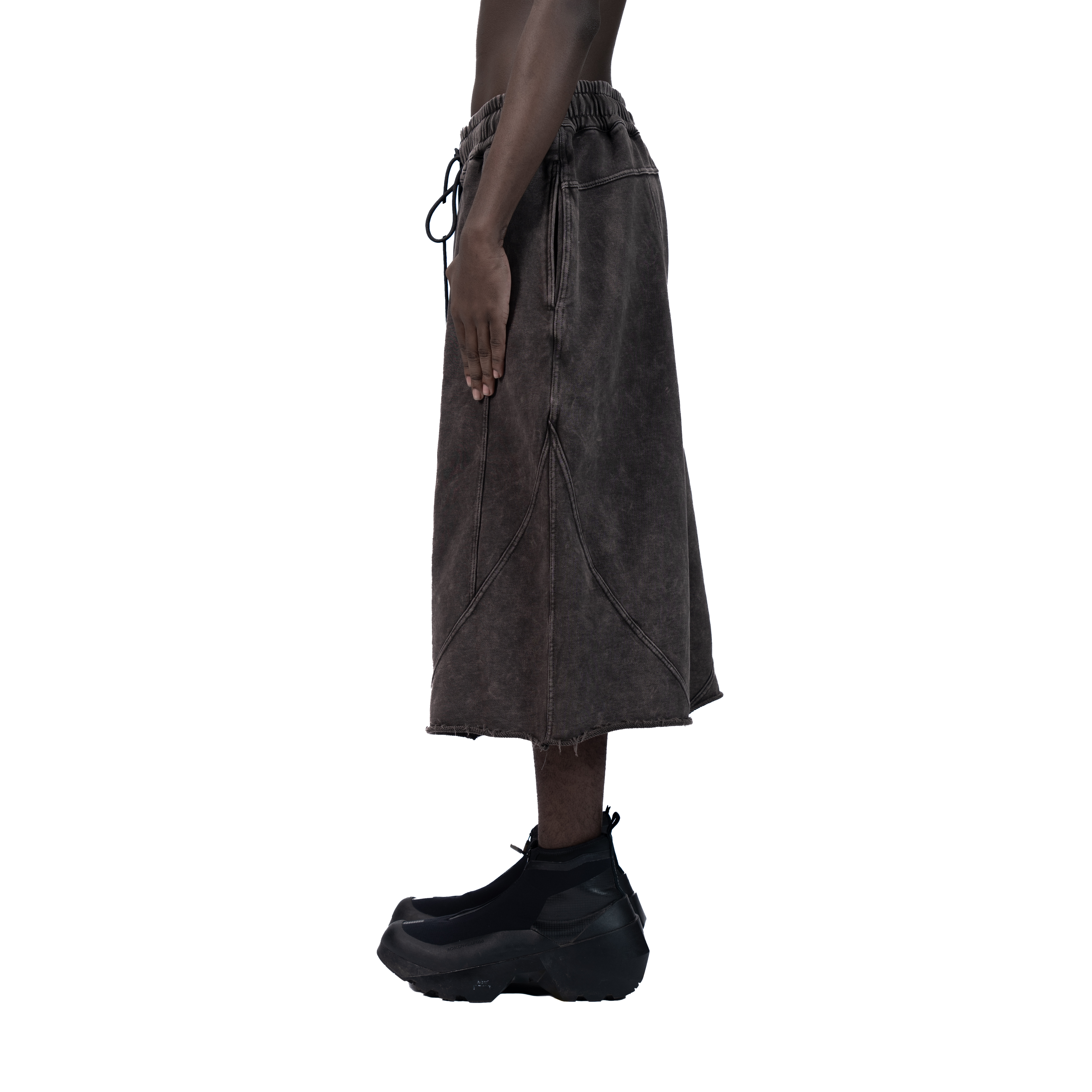 626 BAT PANEL JORTS - GREY