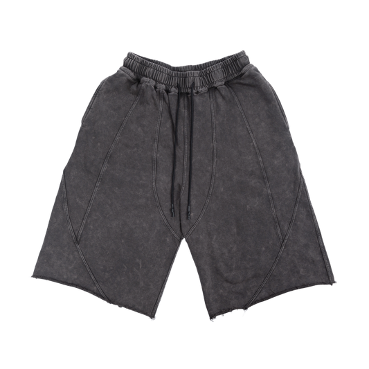 [PRE-ORDER] 626 BAT PANEL JORTS - GREY