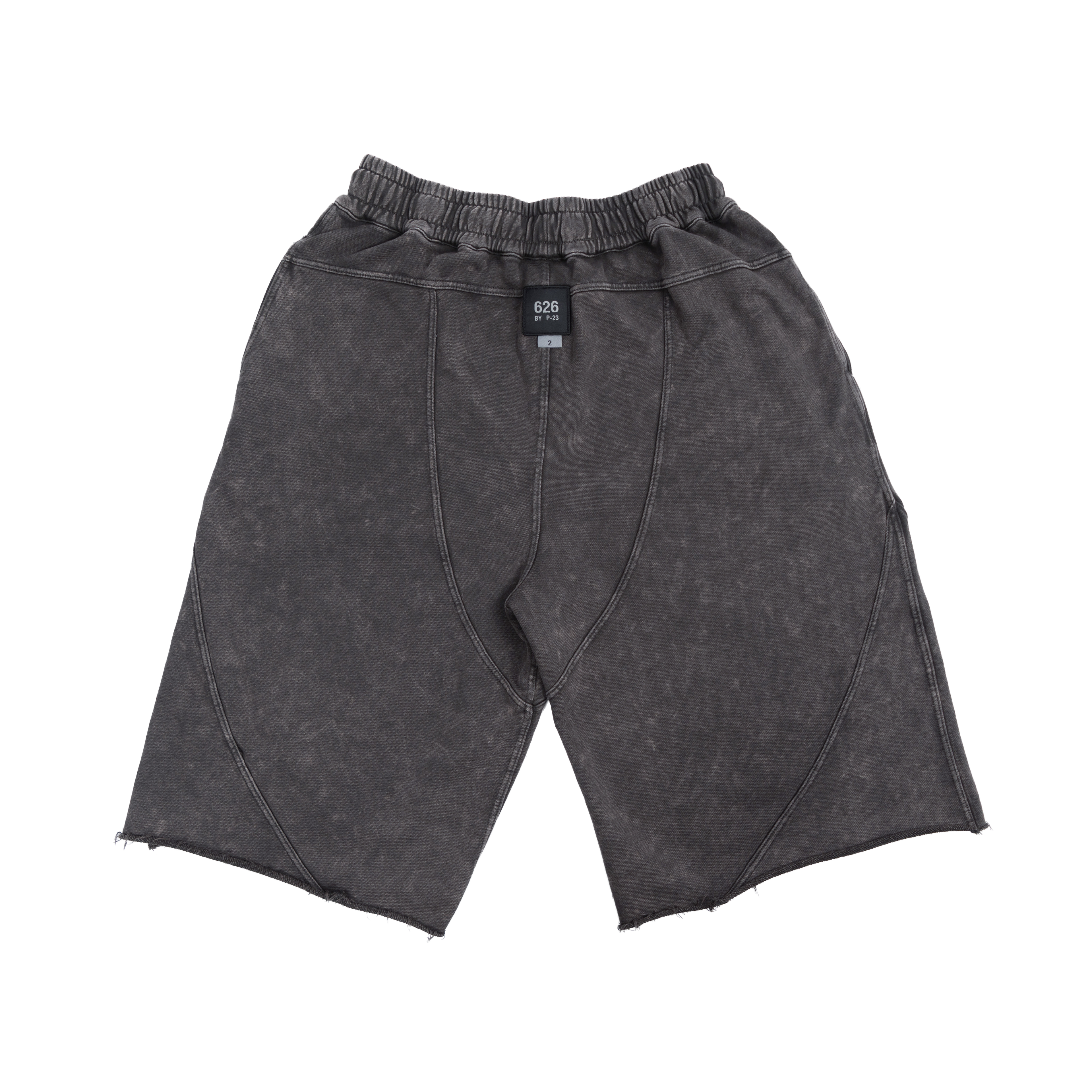 626 BAT PANEL JORTS - GREY